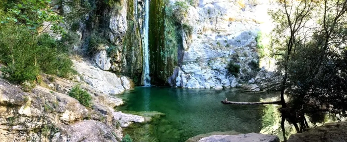 La poza del Chorrador de Villamalefa